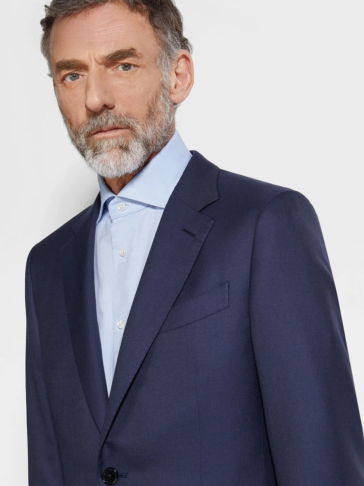Abito in cashmere Blue Oasi Abito in cashmere Blue Oasi