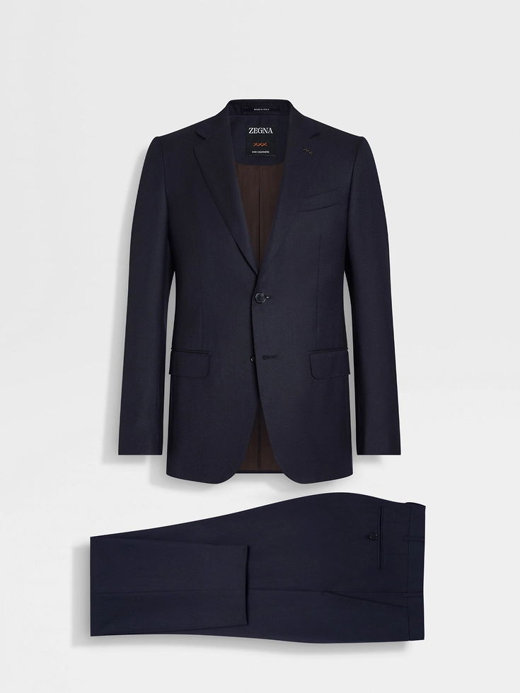 Abito in cashmere Oasi blu navy