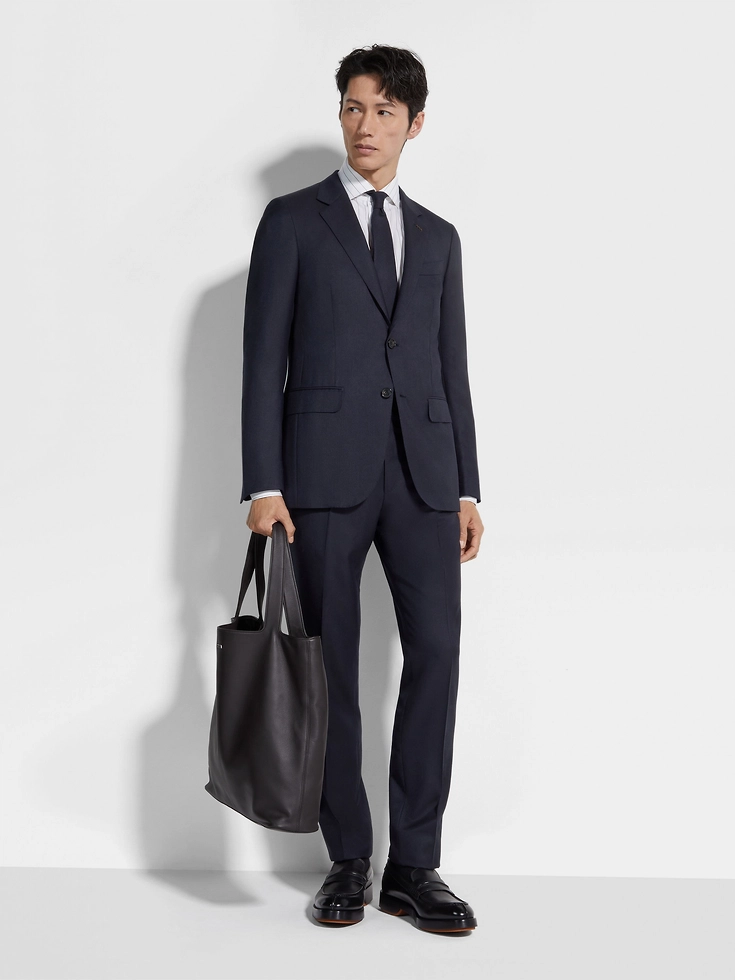 Abito in cashmere Oasi blu navy