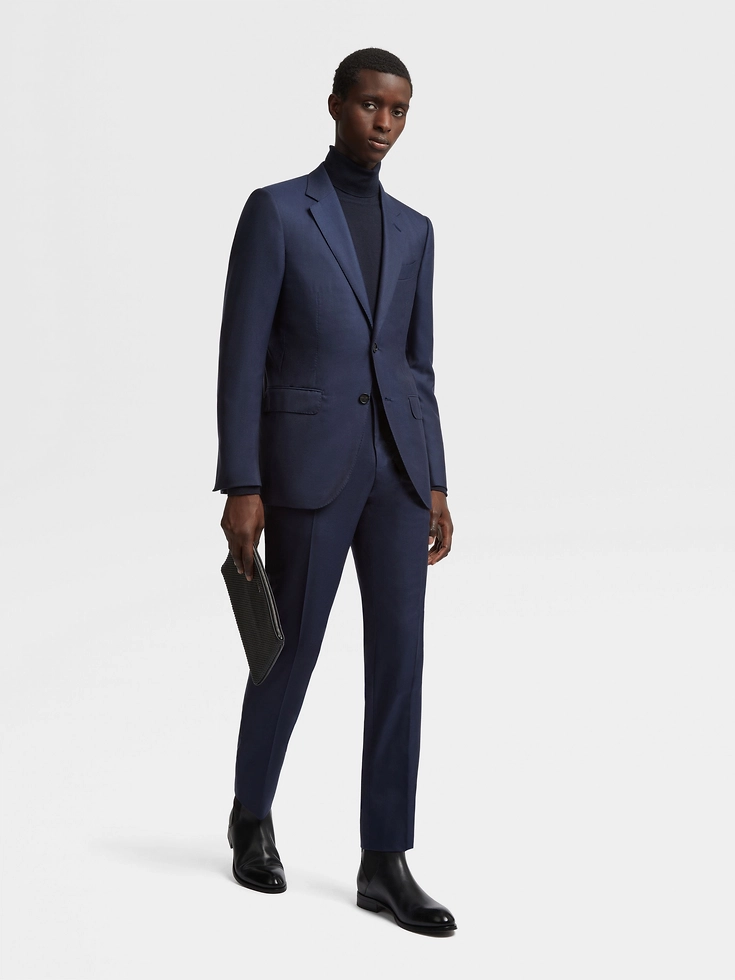 Abito in cashmere Oasi blu scuro