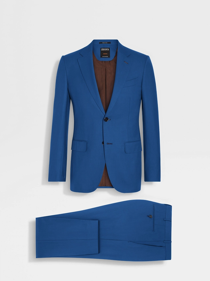 Abito in cashmere Oasi blu utility