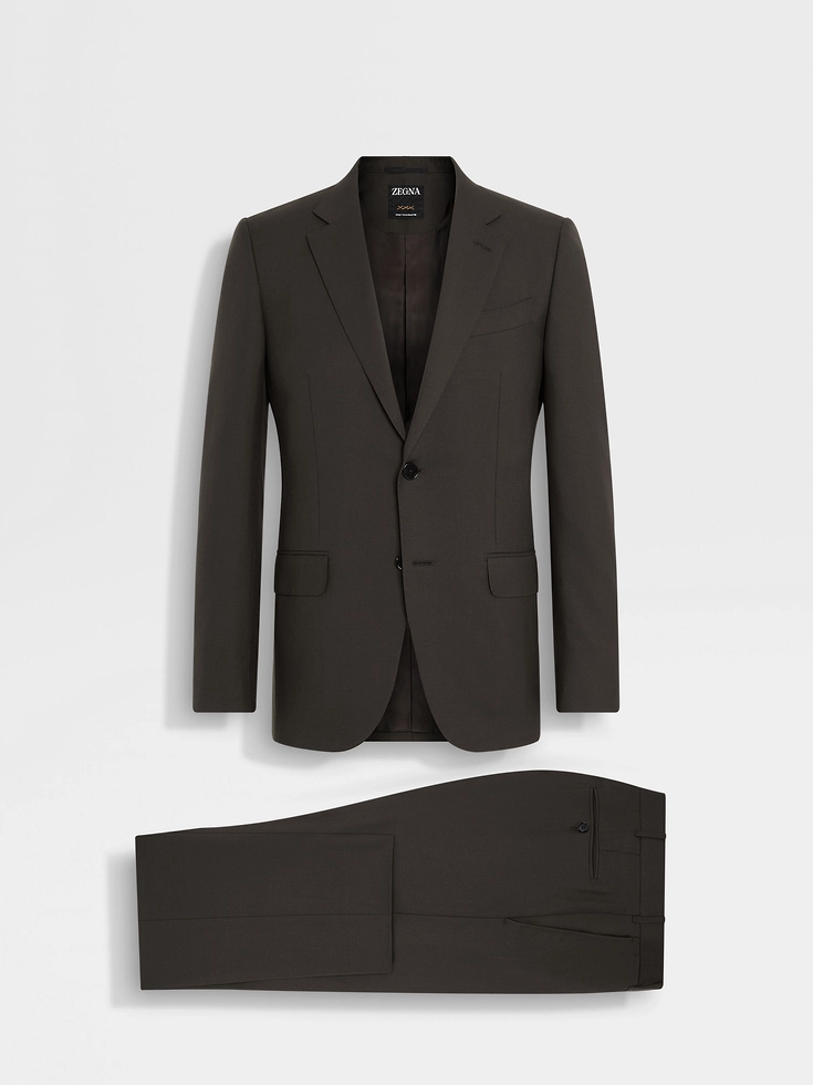Abito in cashmere Oasi marrone scuro