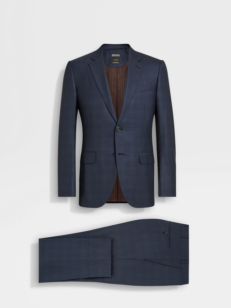 Abito in lana Centoventimila blu navy
