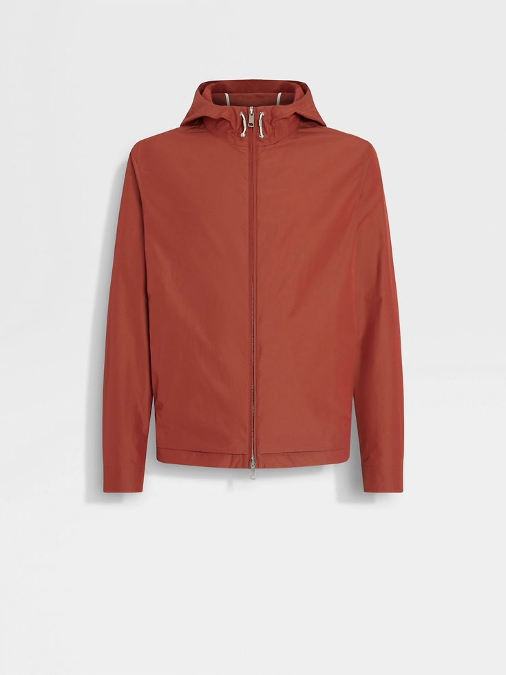 Blouson in nylon e cotone