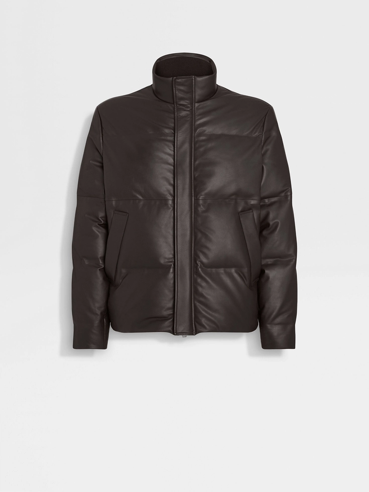 Blouson in pelle nappa