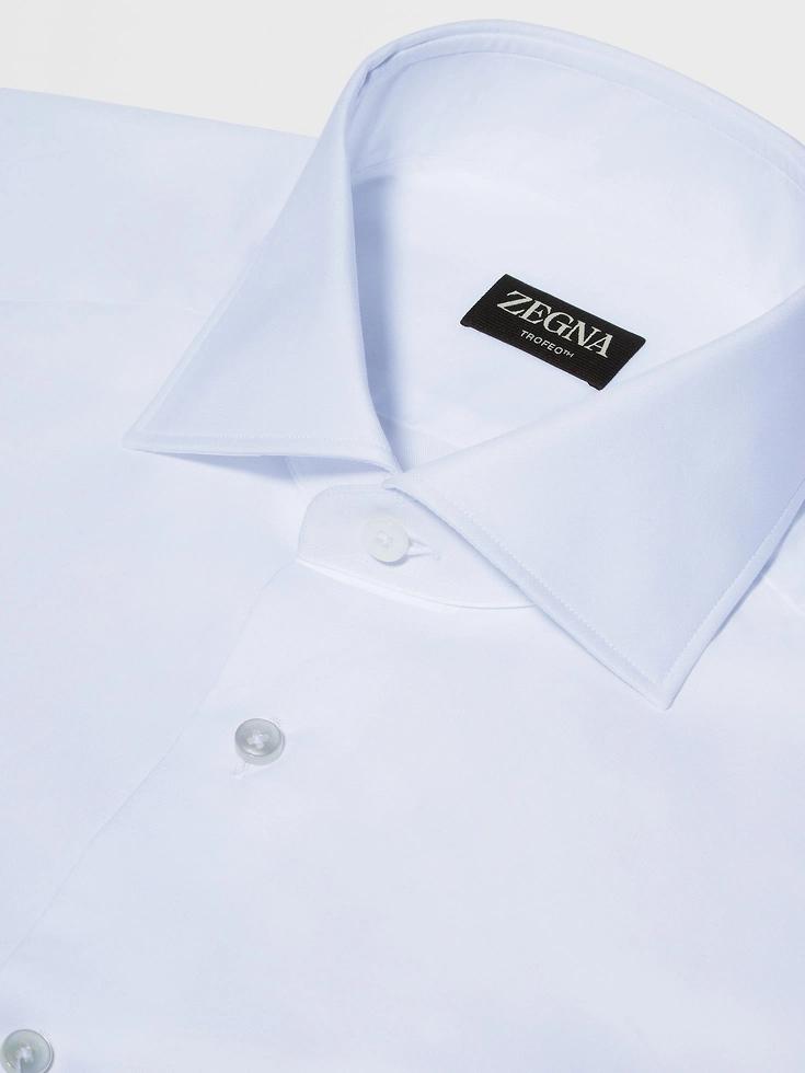 Camicia in cotone Trofeo™ bianca Camicia in cotone Trofeo™ bianca