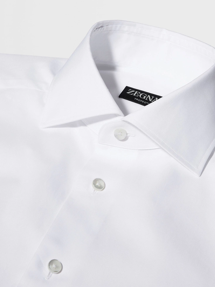 Camicia in cotone Trofeo™ bianca Camicia in cotone Trofeo™ bianca