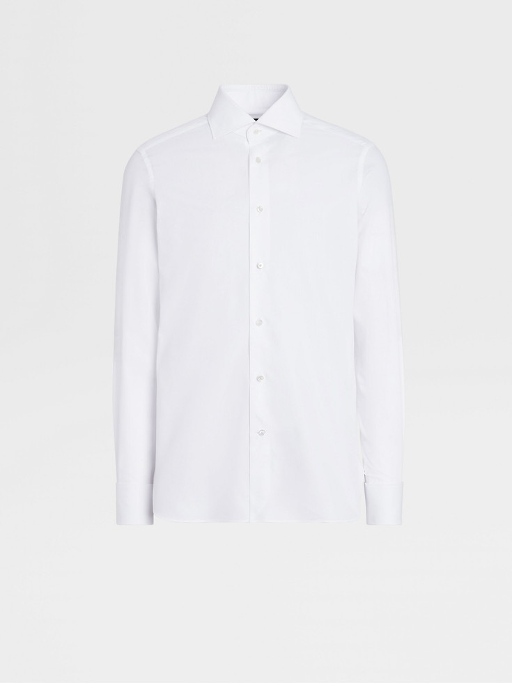 Camicia in cotone Trofeo™ bianca