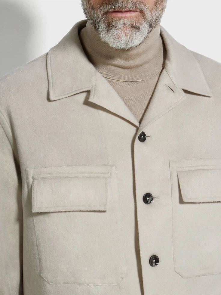 Camicia oversize Oasi Cashmere Alba Camicia oversize Oasi Cashmere Alba