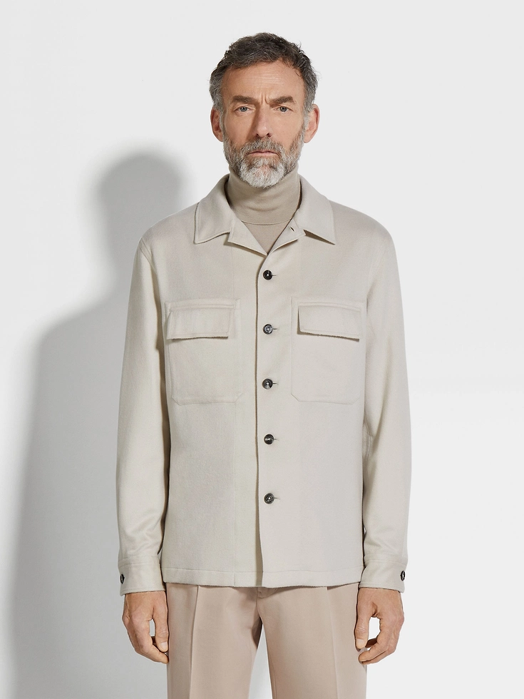 Camicia oversize Oasi Cashmere Alba Camicia oversize Oasi Cashmere Alba