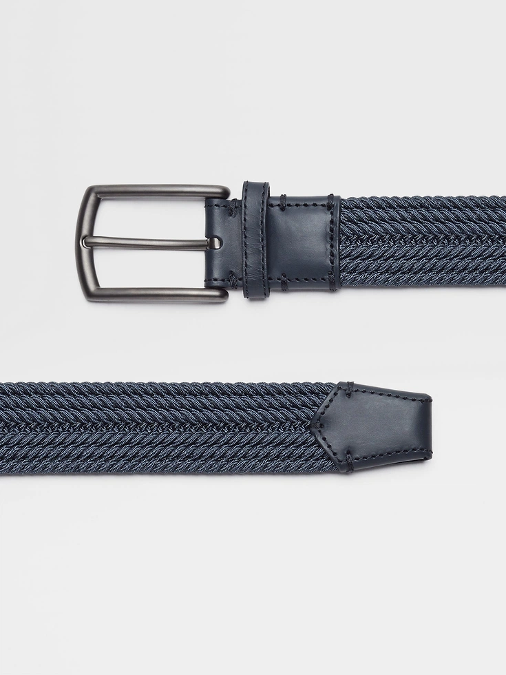Cintura in rayon azzurro chiaro