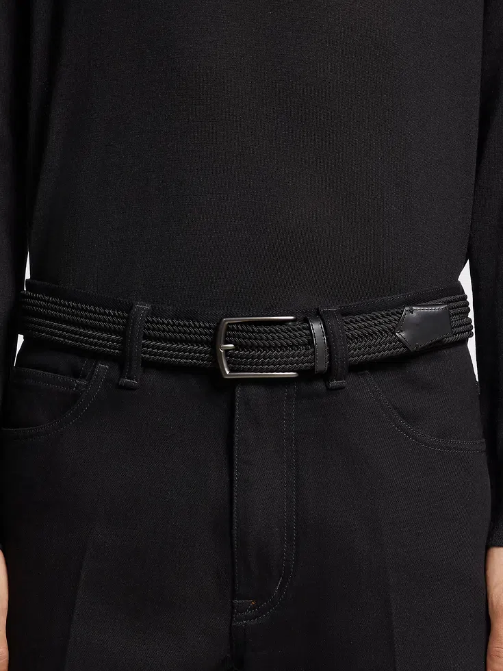 Cintura nera in rayon Cintura nera in rayon