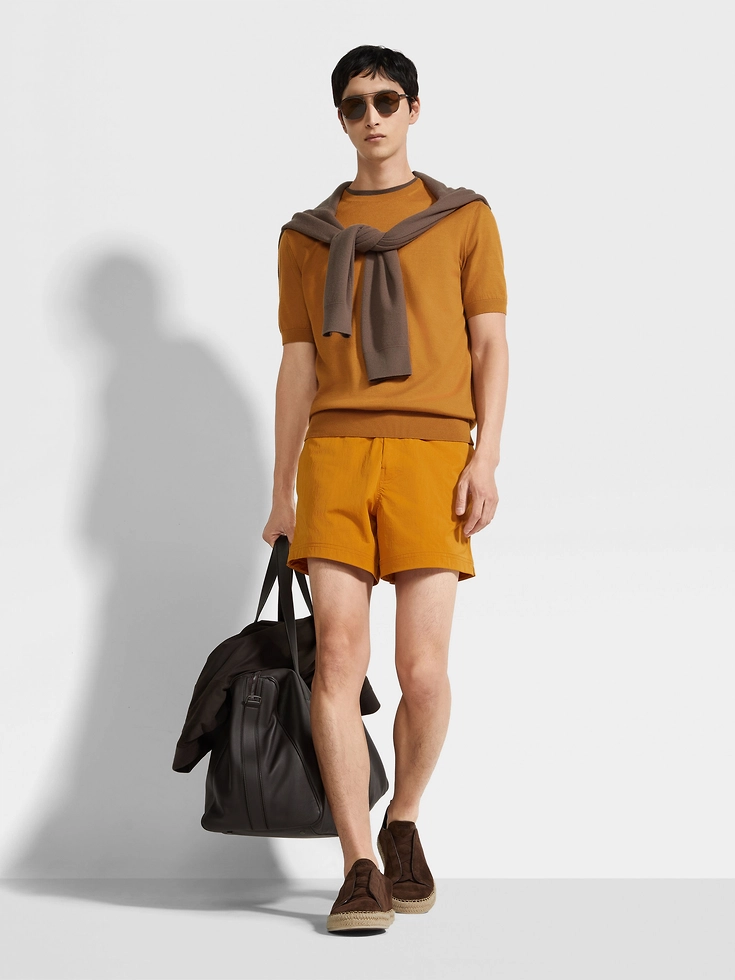 Costume da bagno Zegna 232 Road Brand Mark Costume da bagno Zegna 232 Road Brand Mark
