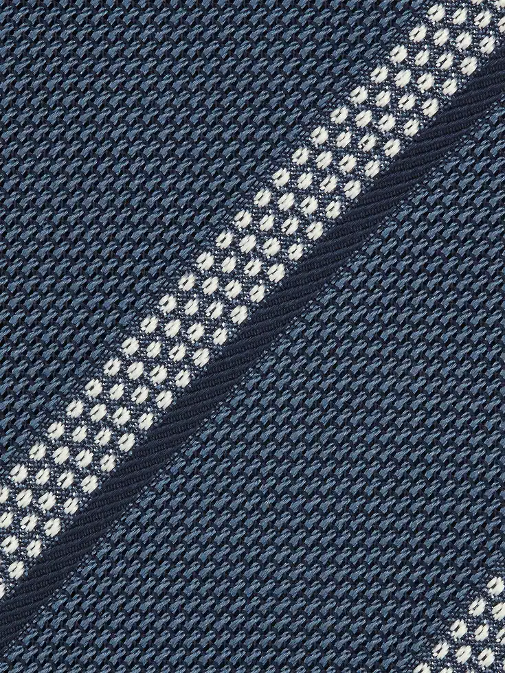 Cravatta in seta azzurra