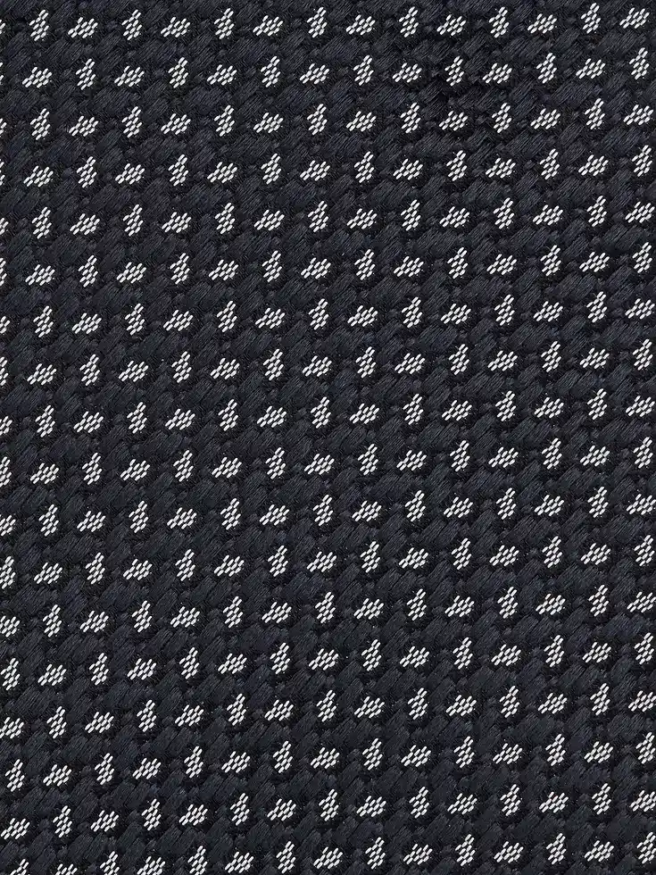 Cravatta in seta blu scuro
