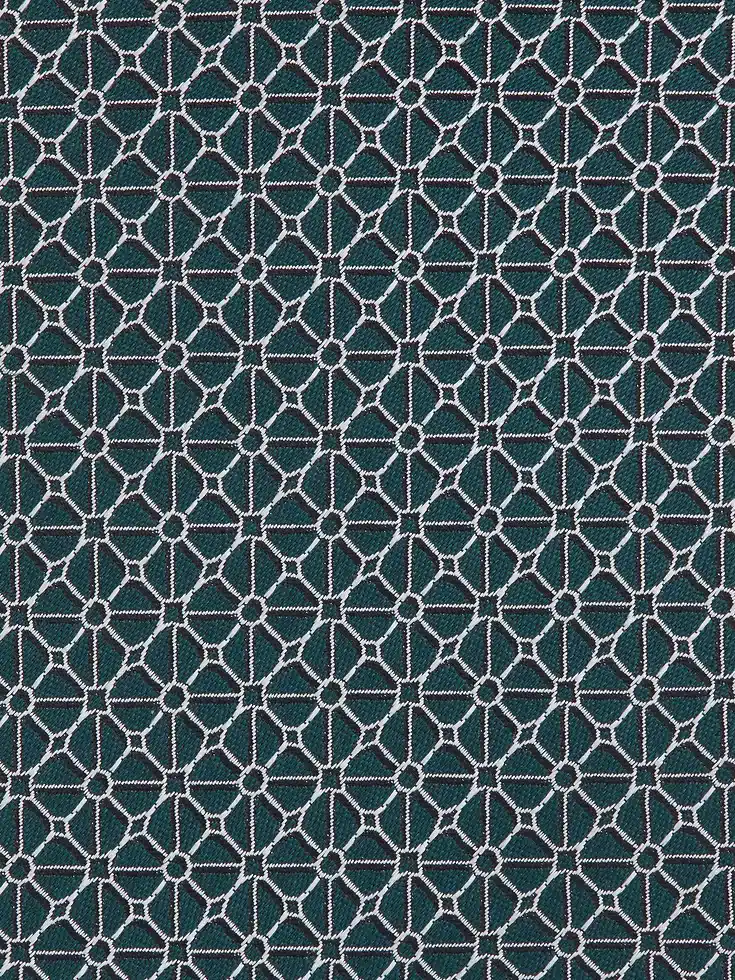 Cravatta in seta blu turchese
