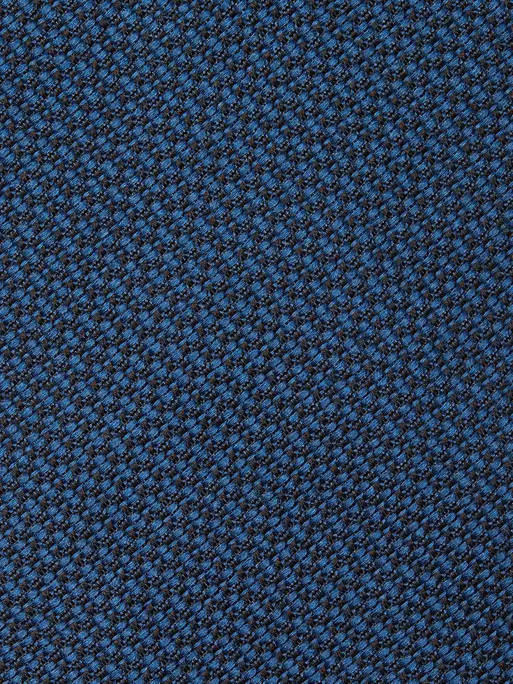 Cravatta in seta blu turchese brillante