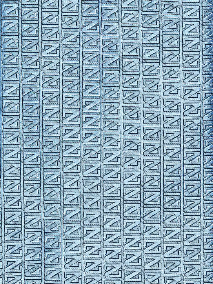 Cravatta in seta naturale azzurra