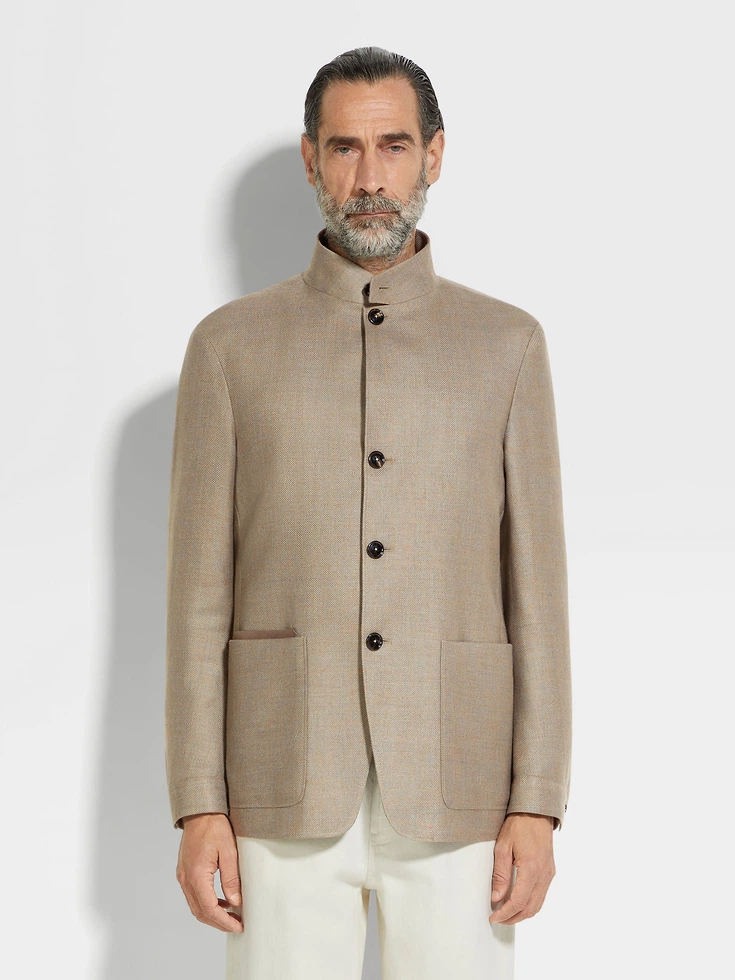 Giacca Il Conte in cashmere, seta e lino Giacca Il Conte in cashmere, seta e lino