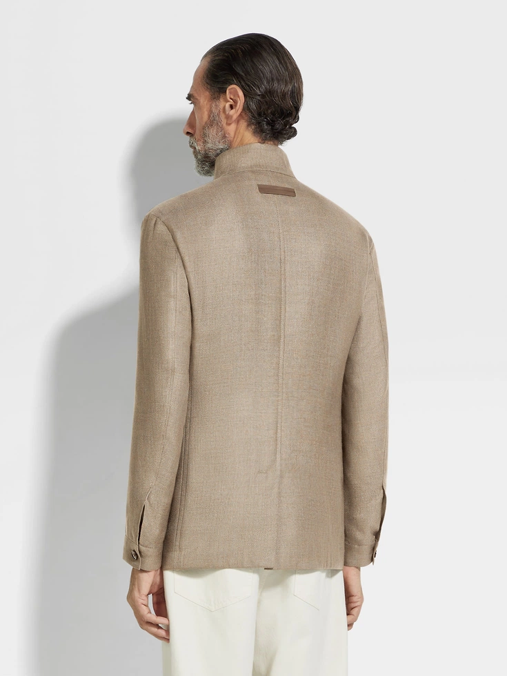 Giacca Il Conte in cashmere, seta e lino Giacca Il Conte in cashmere, seta e lino