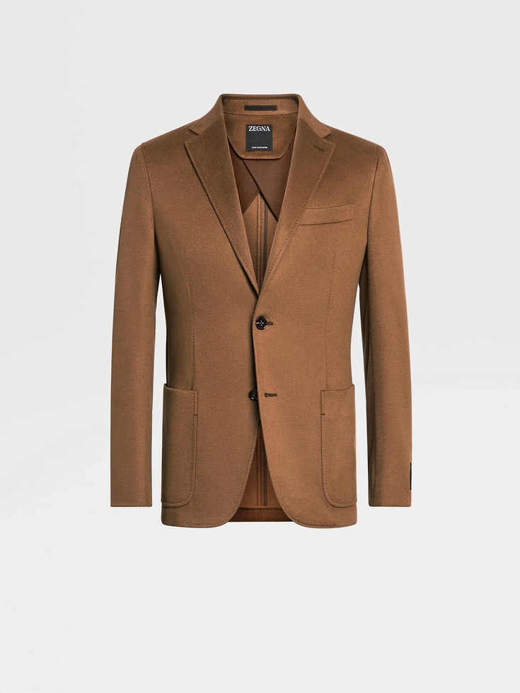 Giacca-camicia in cashmere Dark Foliage Oasi