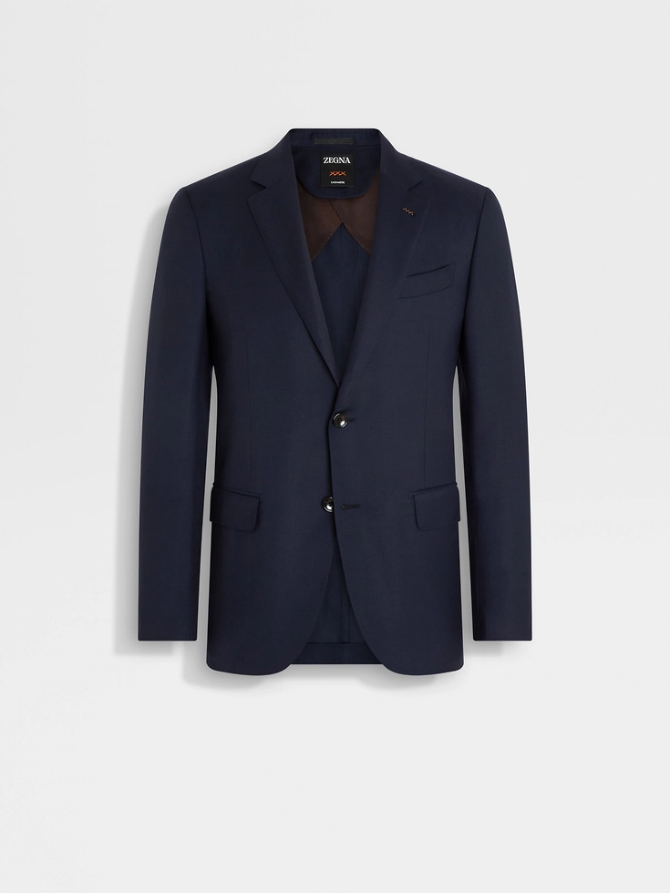 Giacca in cashmere blu navy Giacca in cashmere blu navy