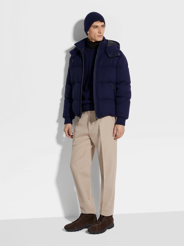 Giubbotto Oasi Cashmere Elements Ghiaccio