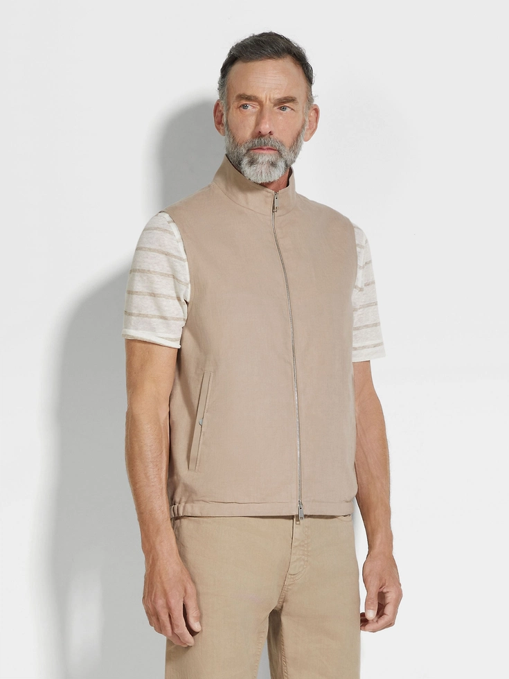 Oasi Lino Gilet Oasi Lino Gilet