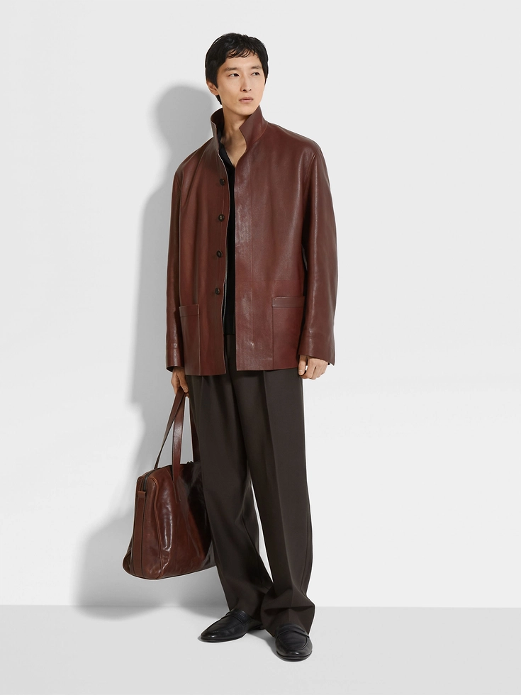 Pantaloni Oasi Lino Marrone Scuro Pantaloni Oasi Lino Marrone Scuro