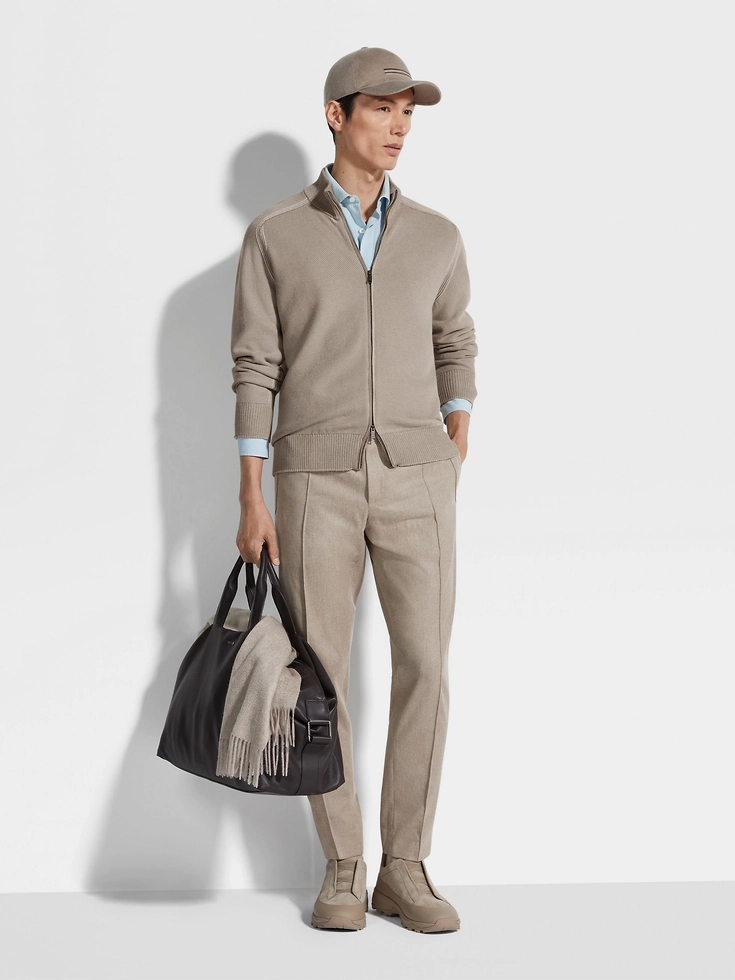 Pantaloni da jogging in lana 15milmil15 color tortora chiaro Pantaloni da jogging in lana 15milmil15 color tortora chiaro