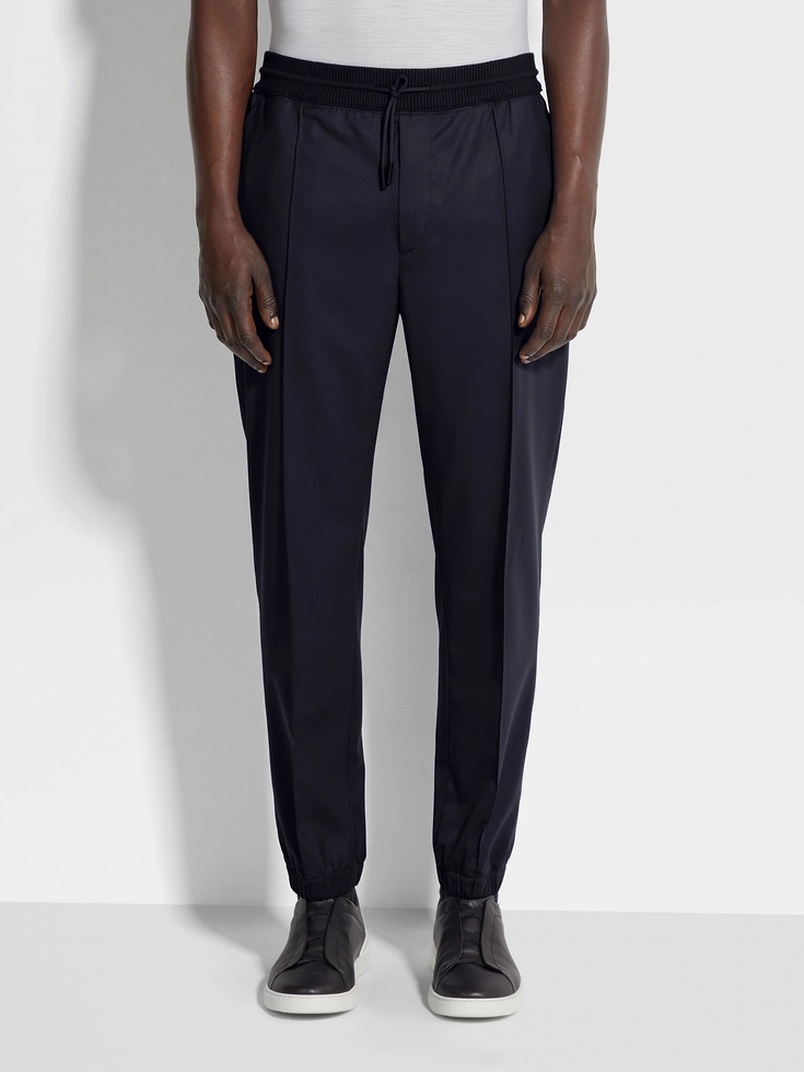 Pantaloni da jogging in lana ad alte prestazioni™ blu navy Pantaloni da jogging in lana ad alte prestazioni™ blu navy