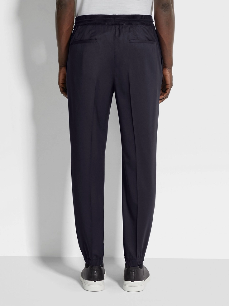 Pantaloni da jogging in lana ad alte prestazioni™ blu navy Pantaloni da jogging in lana ad alte prestazioni™ blu navy