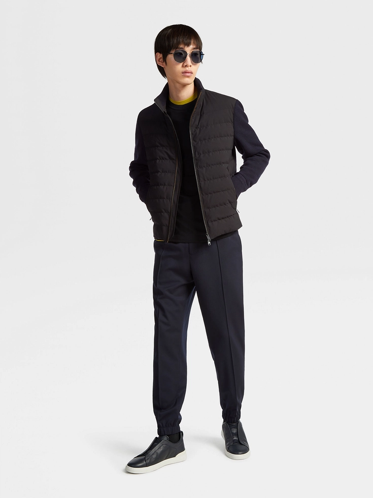 Pantaloni da jogging in lana ad alte prestazioni™ blu navy Pantaloni da jogging in lana ad alte prestazioni™ blu navy