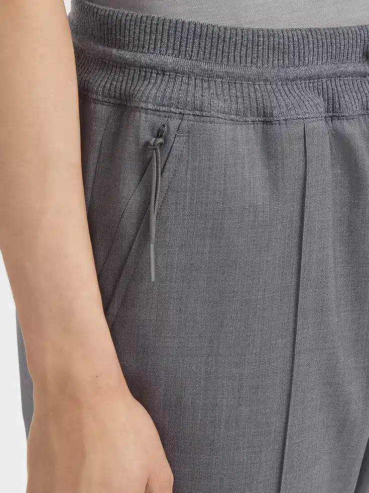 Pantaloni da jogging in lana ad alte prestazioni™ grigio mélange Pantaloni da jogging in lana ad alte prestazioni™ grigio mélange