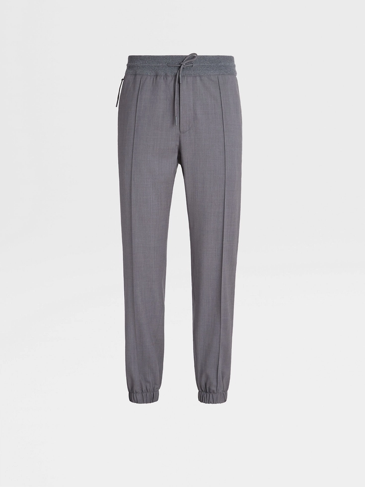 Pantaloni da jogging in lana ad alte prestazioni™ grigio mélange