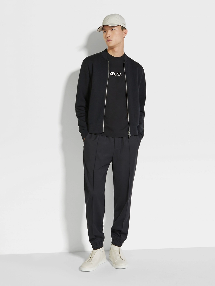 Pantaloni da jogging in lana ad alte prestazioni™ neri Pantaloni da jogging in lana ad alte prestazioni™ neri