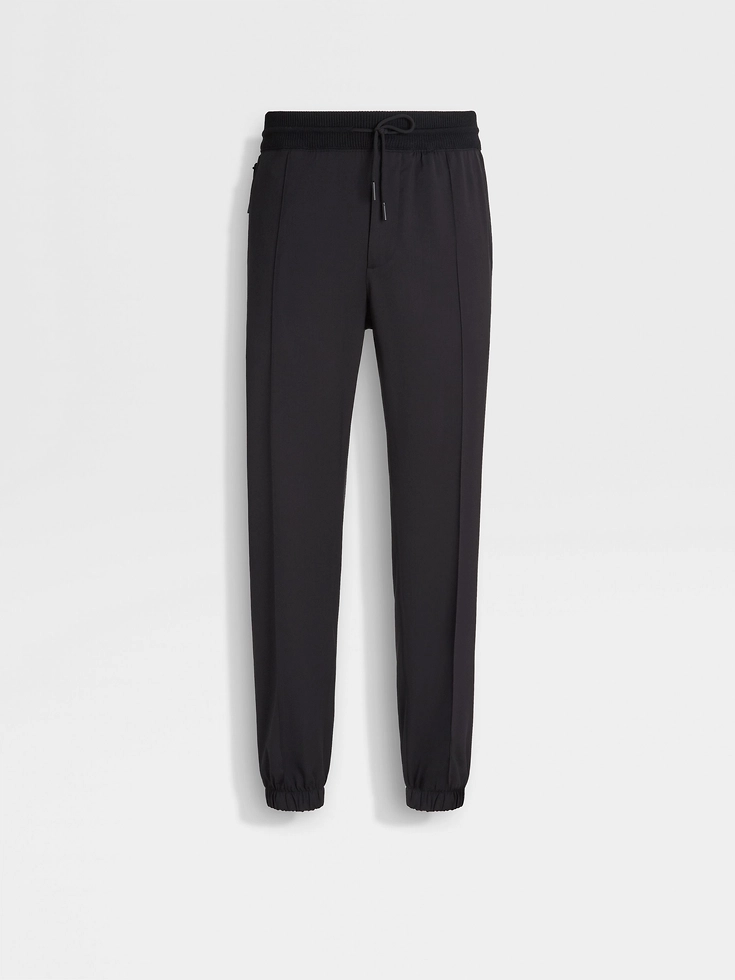 Pantaloni da jogging in lana ad alte prestazioni™ neri