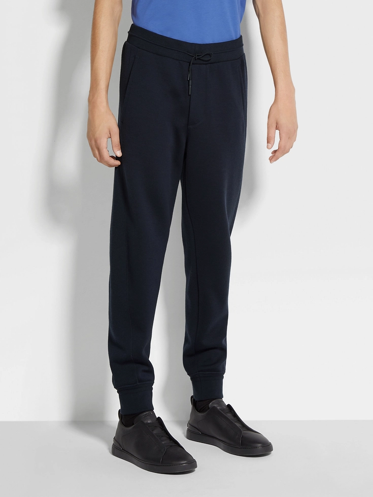 Pantaloni da jogging in misto lana ad alte prestazioni™ blu navy Pantaloni da jogging in misto lana ad alte prestazioni™ blu navy
