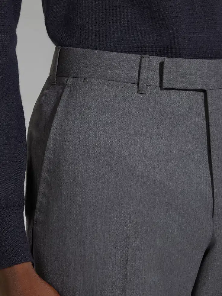 Pantaloni in lana Centoventimila grigi