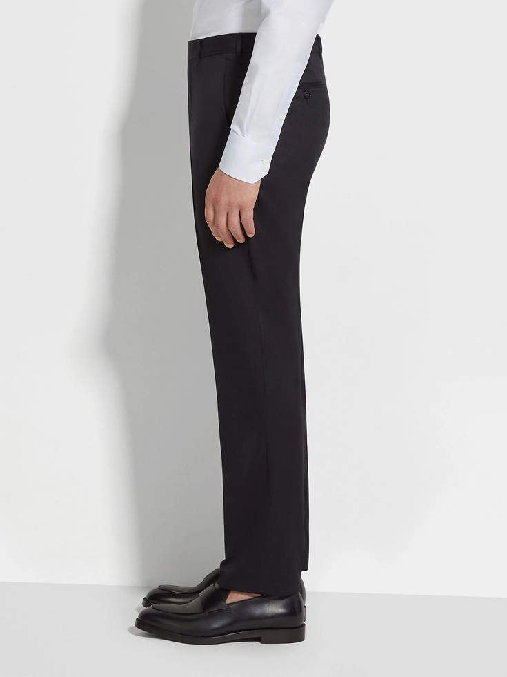 Pantaloni in lana Centoventimila neri Pantaloni in lana Centoventimila neri