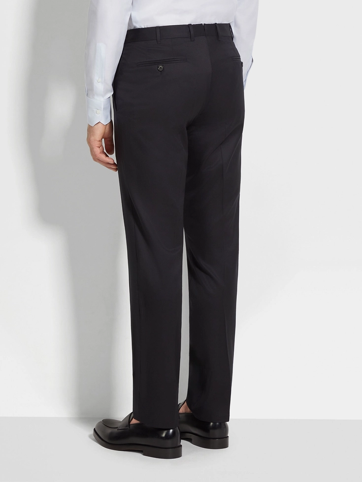 Pantaloni in lana Centoventimila neri Pantaloni in lana Centoventimila neri