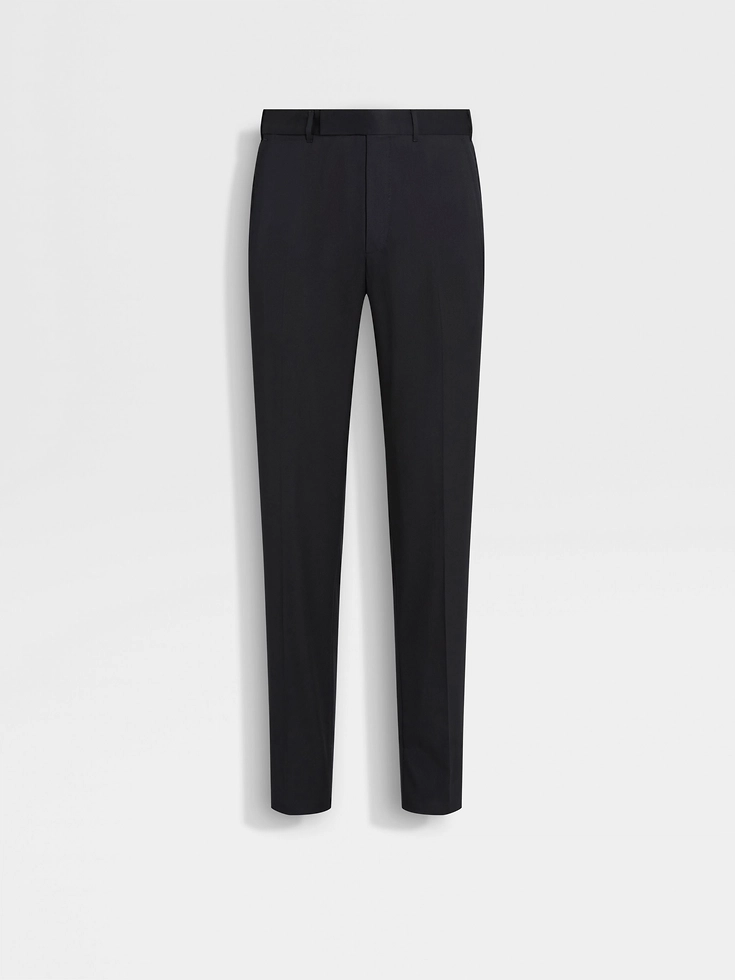 Pantaloni in lana Centoventimila neri
