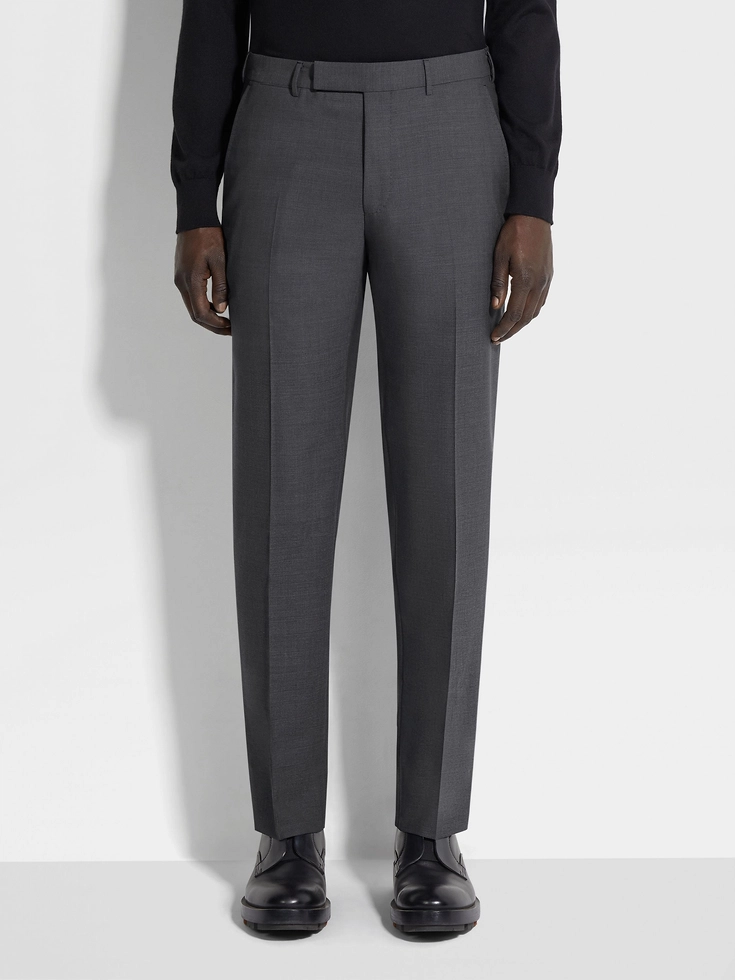 Pantaloni in lana ad alte prestazioni™ grigio scuro Pantaloni in lana ad alte prestazioni™ grigio scuro