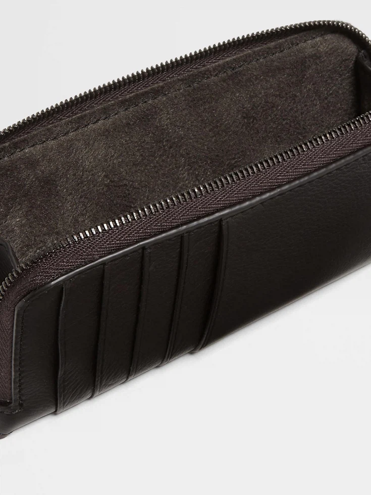 Portafoglio SECONDSKIN marrone scuro