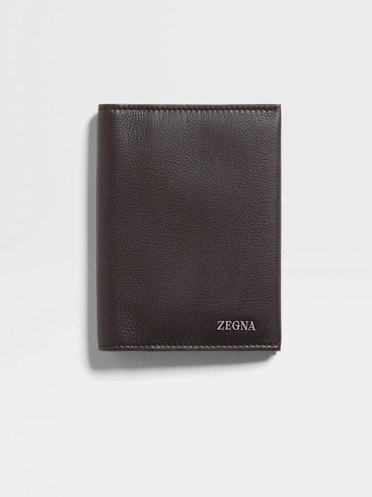 Portapassaporto SECONDSKIN marrone scuro