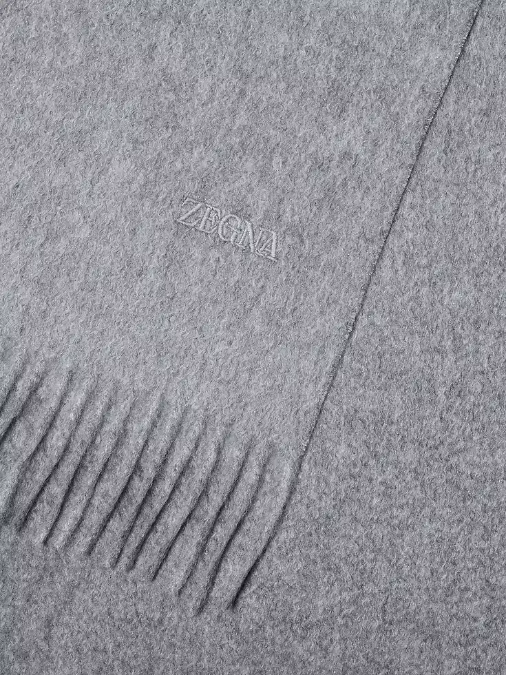 Sciarpa in cashmere Grey Oasi