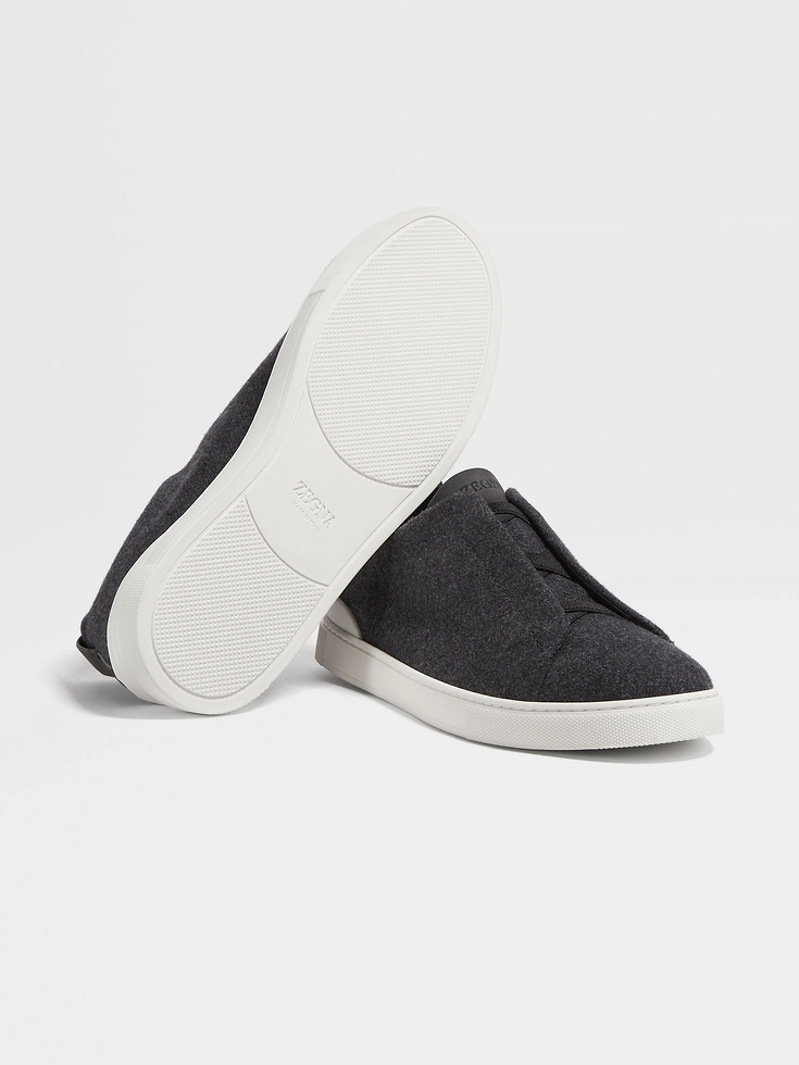 Sneakers Oasi Cashmere Triple Stitch™ grigio scuro Sneakers Oasi Cashmere Triple Stitch™ grigio scuro