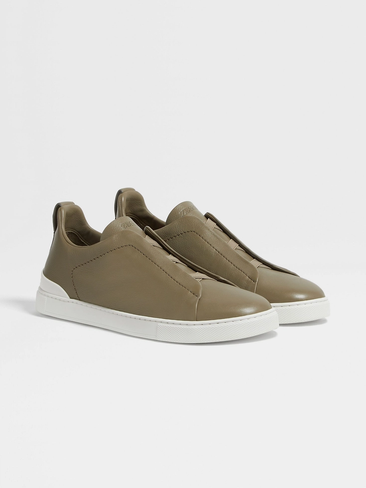 Sneakers Triple Stitch™ SECONDSKIN verde oliva chiaro