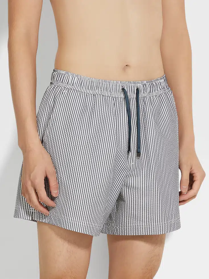 costume da bagno a righe